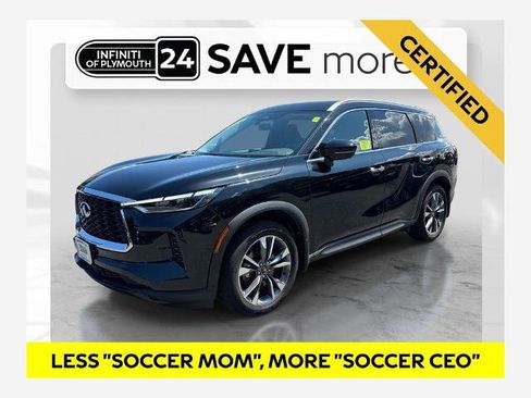 Certified 2023 INFINITI QX60 Luxe w/ Performance Audio Package AWD/4WD image 1