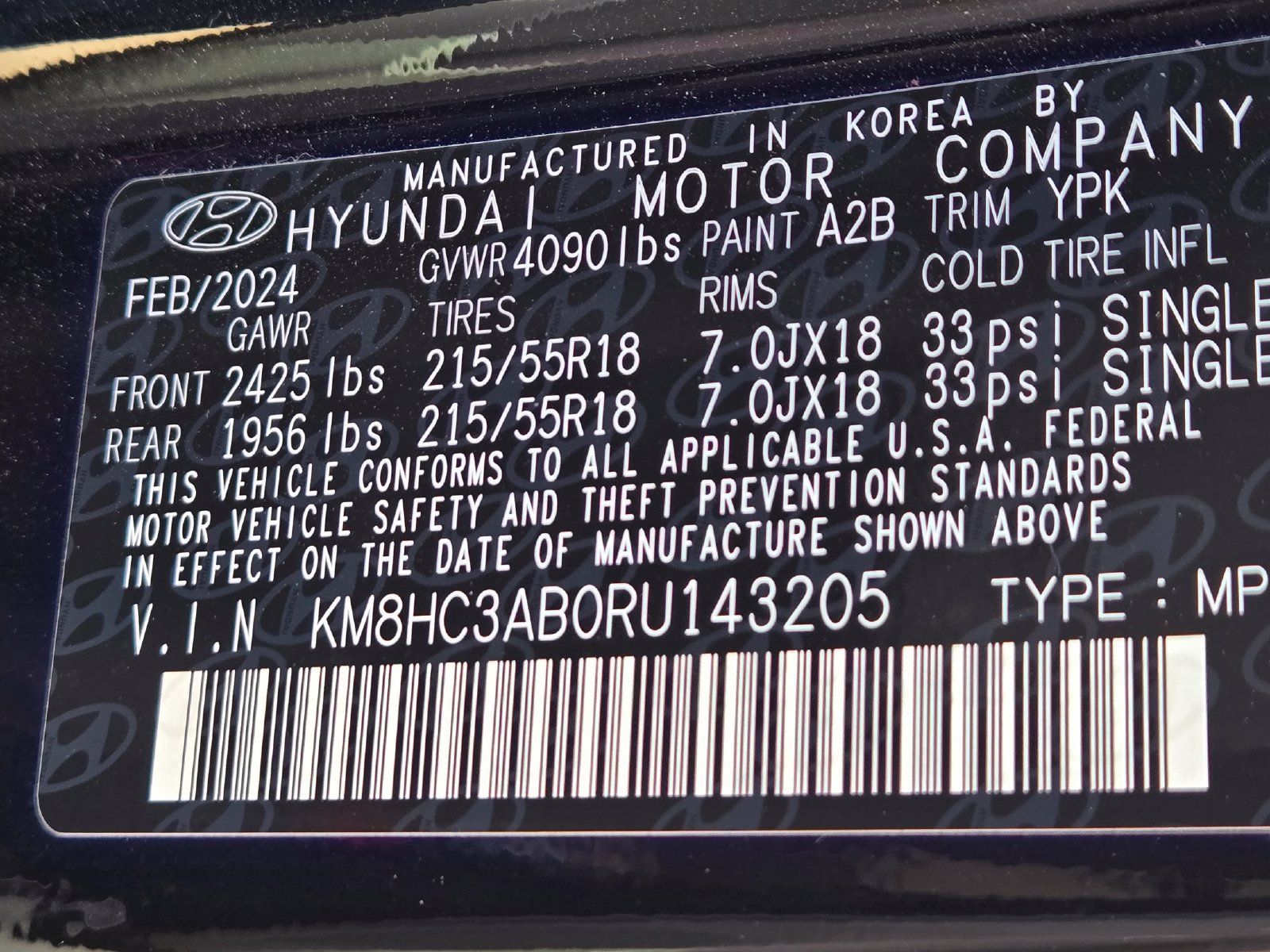 Used 2024 Hyundai Kona SEL w/ Convenience Package FWD image 14