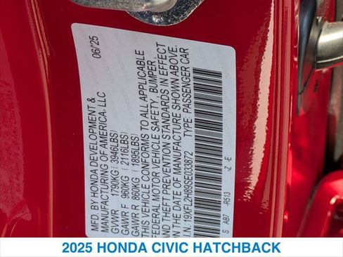 Certified 2025 Honda Civic Sport image 26