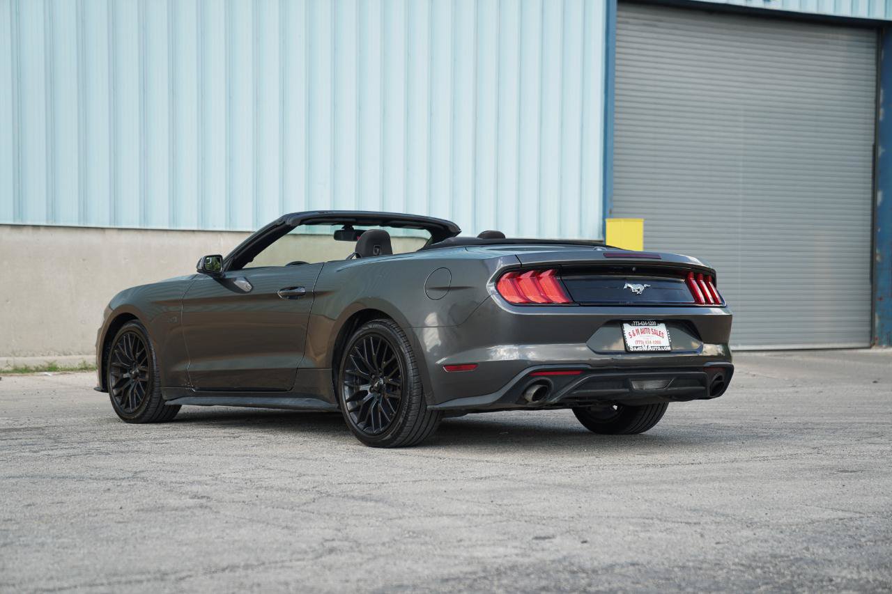 Used 2018 Ford Mustang Convertible w/ Ecoboost Performance Package RWD image 16