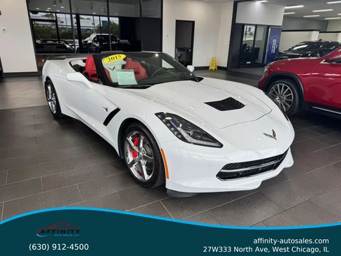 Used 2015 Chevrolet Corvette Stingray Convertible w/ 2LT Preferred Equipment Group RWD image 1