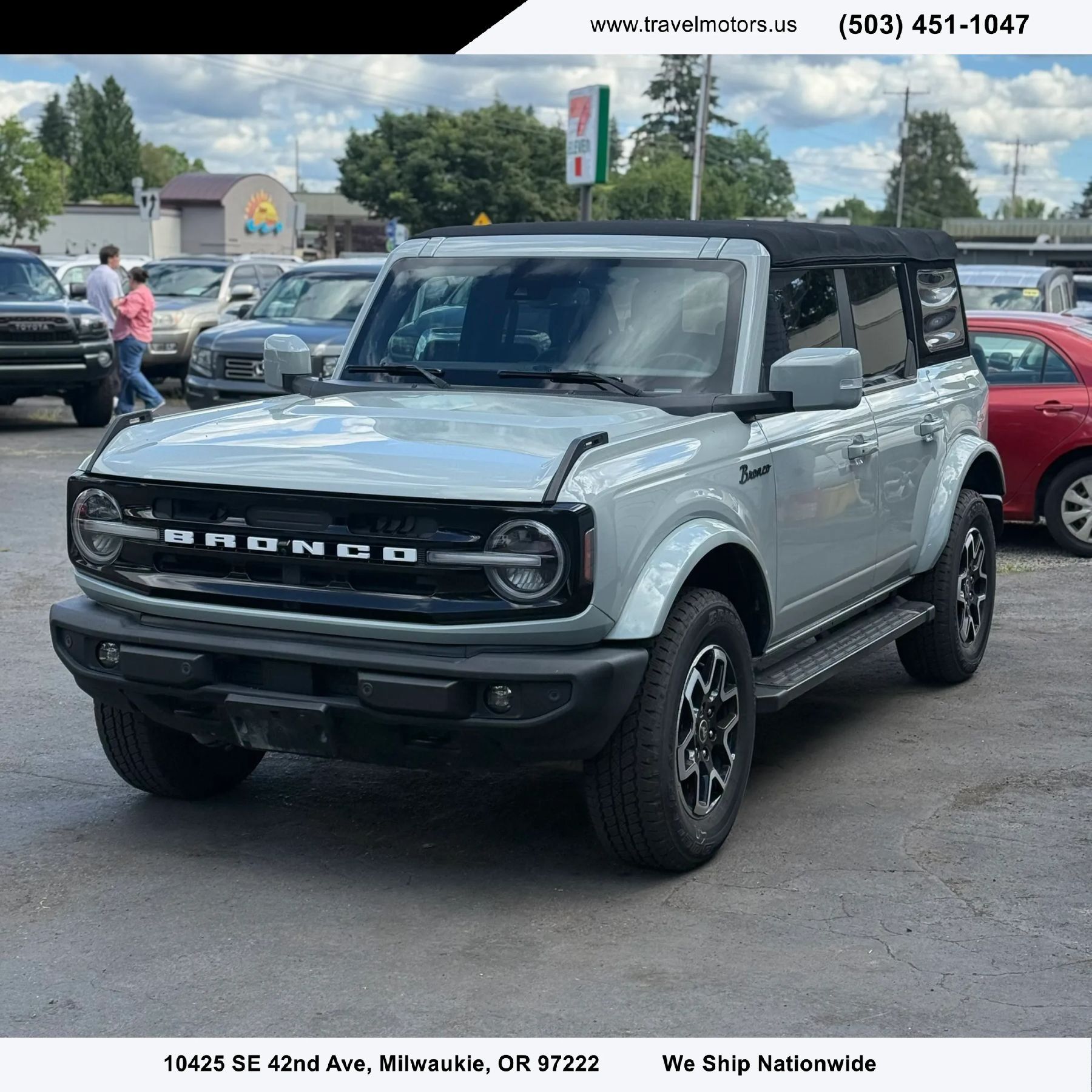 Used 2021 Ford Bronco Outer Banks AWD/4WD image 4