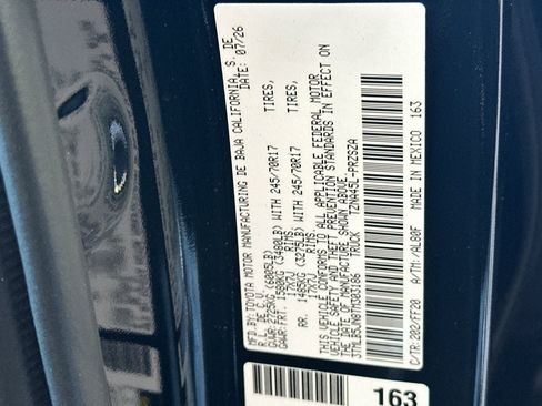 New 2026 Toyota Tacoma SR5 AWD/4WD image 33