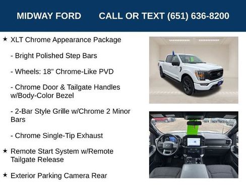 Certified 2023 Ford F150 XLT w/ Equipment Group 302A High AWD/4WD image 30