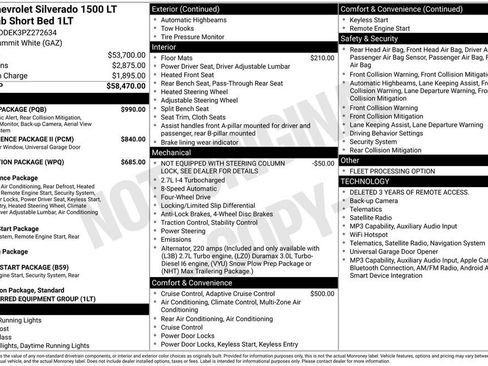 Used 2023 Chevrolet Silverado 1500 LT w/ Safety Package AWD/4WD image 32