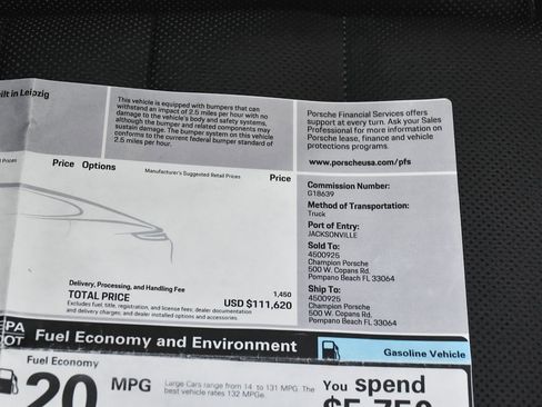 Used 2023 Porsche Panamera Platinum Edition image 62