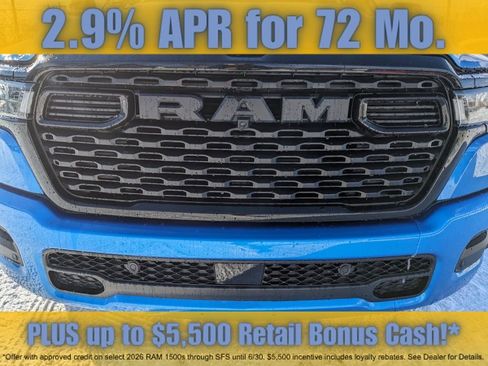 New 2026 RAM 1500 Big Horn w/ Night Edition AWD/4WD image 12