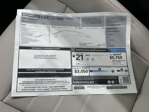 New 2025 Porsche Panamera 4 image 54
