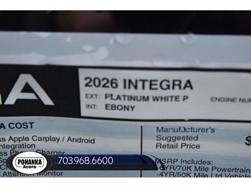 New 2026 Acura Integra Base image 34