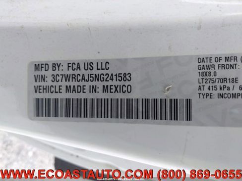 Used 2022 RAM 3500 Tradesman w/ Safety Group image 15