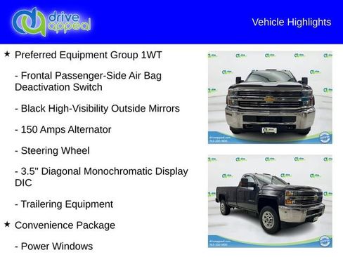 Used 2016 Chevrolet Silverado 3500 W/T w/ WT Convenience Package AWD/4WD image 6