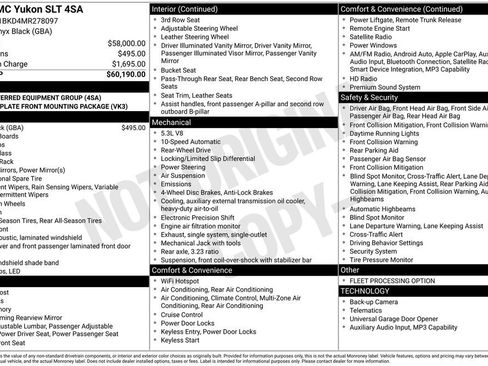 Used 2021 GMC Yukon SLT image 5