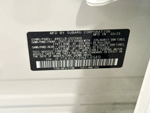 Used 2023 Subaru Forester Premium AWD/4WD image 26