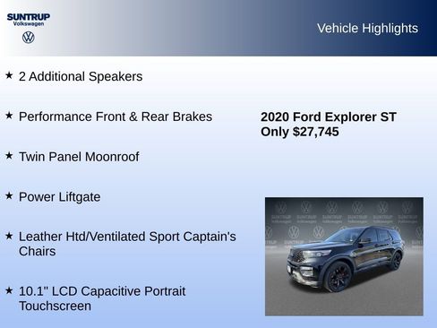 Used 2020 Ford Explorer ST w/ ST Street Pack image 16