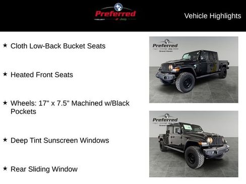 New 2025 Jeep Gladiator Sport image 13