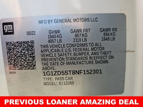 Used 2022 Chevrolet Malibu LT image 41