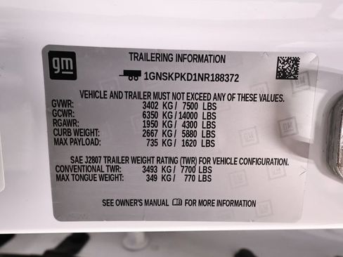 Used 2022 Chevrolet Tahoe Z71 AWD/4WD image 49