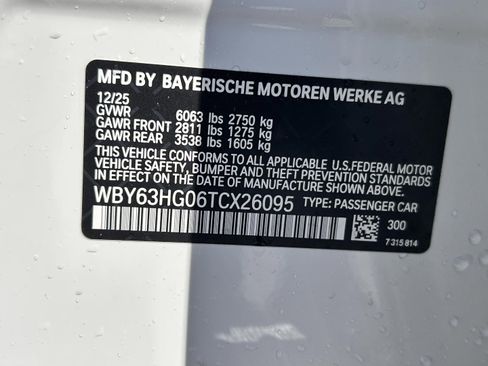 Used 2026 BMW i5 eDrive40 w/ M Sport Package RWD image 10