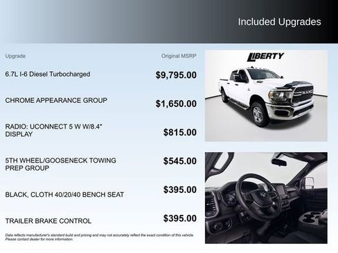 Used 2024 RAM 2500 Tradesman w/ Chrome Appearance Group image 5