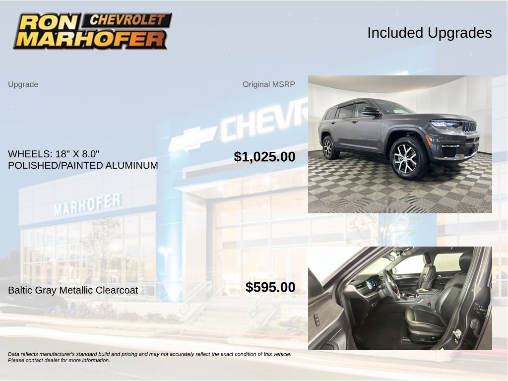Used 2023 Jeep Grand Cherokee L Limited AWD/4WD image 6