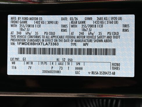 New 2026 Ford Bronco Outer Banks AWD/4WD image 14