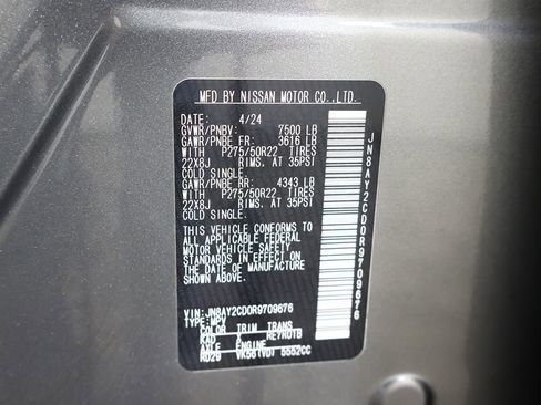 Used 2024 Nissan Armada Platinum AWD/4WD image 64
