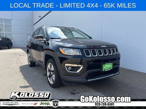 Certified 2018 Jeep Compass Limited AWD/4WD image 1