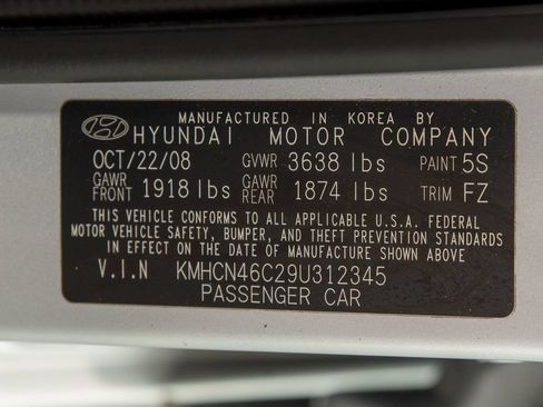 Used 2009 Hyundai Accent GLS w/ Popular Equipment Pkg 5 FWD image 22