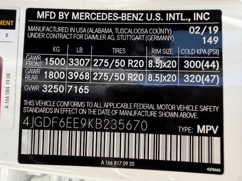 Used 2019 Mercedes-Benz GLS 450 4MATIC image 58