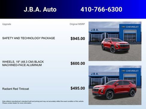 New 2026 Chevrolet Equinox LT w/ Safety and Technology Package FWD image 5