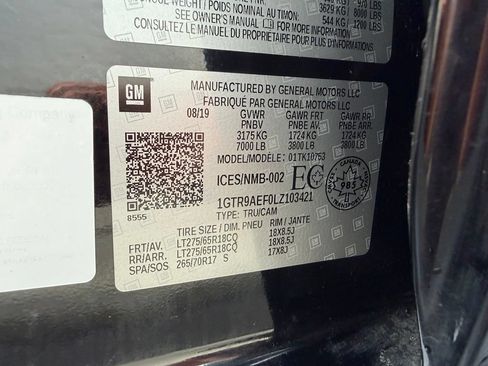 Used 2020 GMC Sierra 1500 4x4 Double Cab w/ X31 Off-Road Package image 16