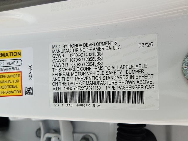 Certified 2026 Honda Accord LX image 28