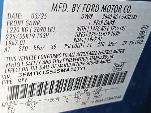 Used 2025 Ford Mustang Mach-E Select w/ Comfort Package Lite AWD/4WD image 13