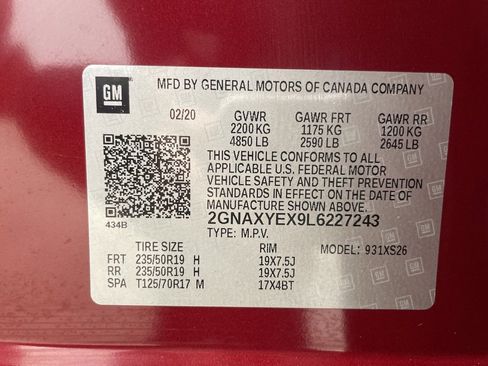 Used 2020 Chevrolet Equinox Premier image 27