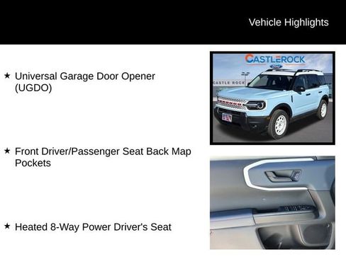 New 2025 Ford Bronco Sport Heritage w/ Convenience Package image 14