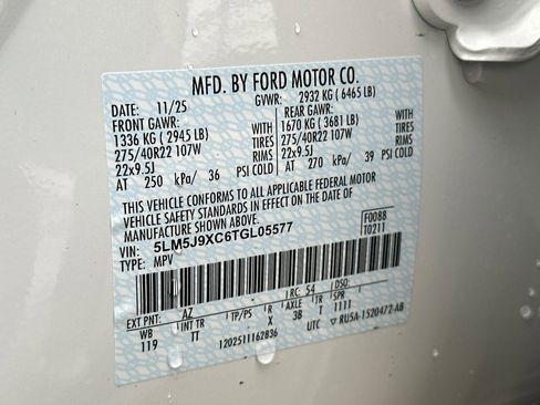 New 2026 Lincoln Aviator Black Label w/ Jet Appearance Package image 28