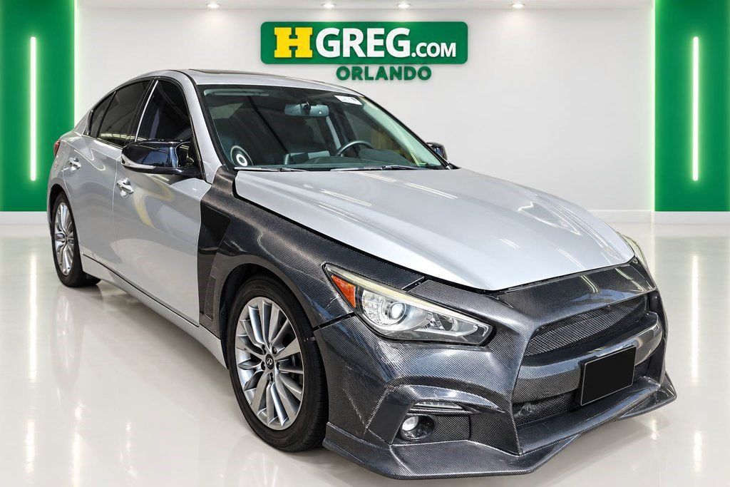 Used 2019 INFINITI Q50 Luxe RWD image 4
