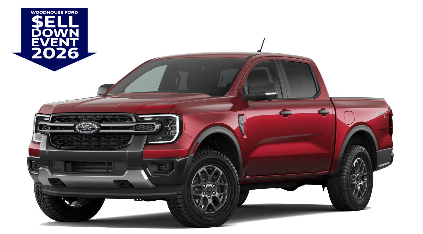 New 2026 Ford Ranger XLT w/ Equipment Group 301A High AWD/4WD image 1