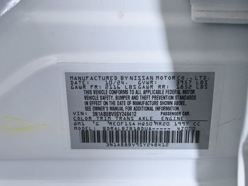 Certified 2025 Nissan Sentra S image 32