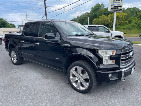 Used 2016 Ford F150 Limited w/ Trailer Tow Package AWD/4WD image 10