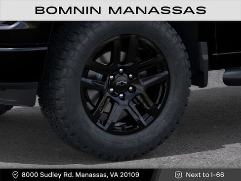 New 2026 Chevrolet Silverado 1500 Custom w/ Turbomax Blackout Package AWD/4WD image 9
