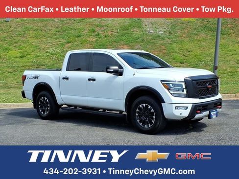 Used 2021 Nissan Titan PRO-4X w/ Pro-4x Convenience Package AWD/4WD image 1