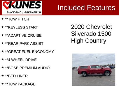 Used 2020 Chevrolet Silverado 1500 High Country w/ Safety Package II