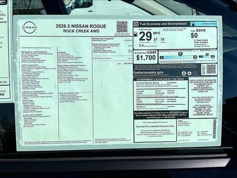 New 2026 Nissan Rogue SV image 13
