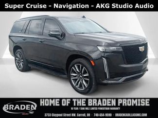 Used 2022 Cadillac Escalade Sport w/ LPO, Floor Liner Package AWD/4WD video 1