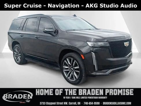 Used 2022 Cadillac Escalade Sport w/ LPO, Floor Liner Package AWD/4WD image 1