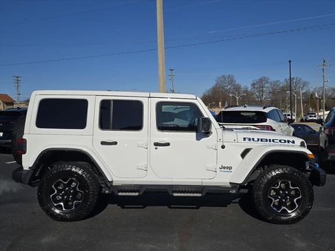 Used 2021 Jeep Wrangler Unlimited Rubicon 4xe w/ Steel Bumper Group image 2