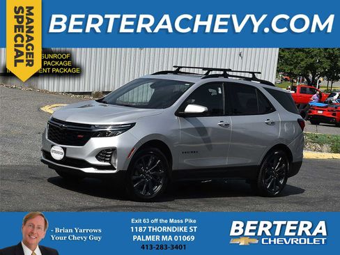 Used 2022 Chevrolet Equinox RS w/ RS Leather Package AWD/4WD image 1