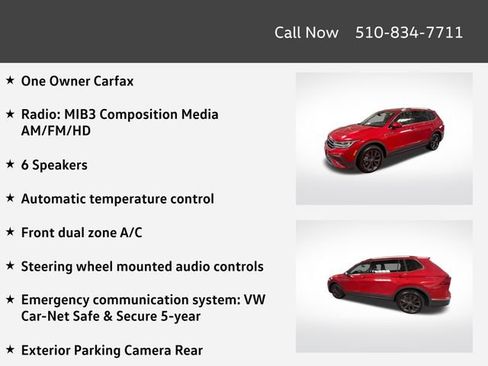 Certified 2023 Volkswagen Tiguan SE w/ Panoramic Sunroof Package FWD image 4