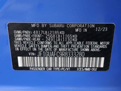 Used 2024 Subaru Impreza 2.0i Sport AWD/4WD image 41